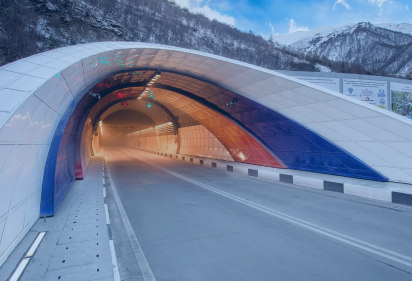 Строительство Рокского Тоннеля между Северной и Южной Осетией