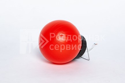 Фонарь сигнальный светодиодный ФС-12, НСП, круглый, красный