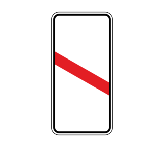 Дорожный знак 1.4.6 Приближение к железнодорожному переезду (левый, 1 полоса)