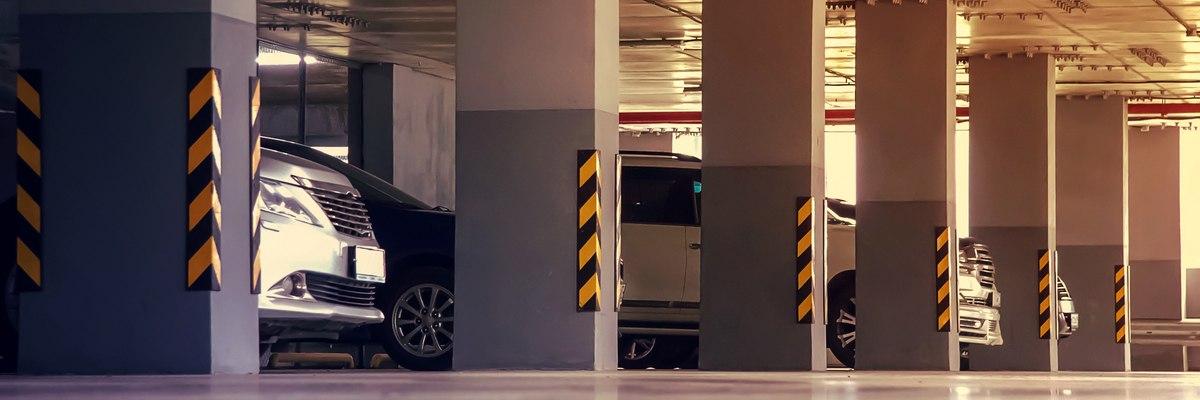 Паркинг для автомобилей под землей